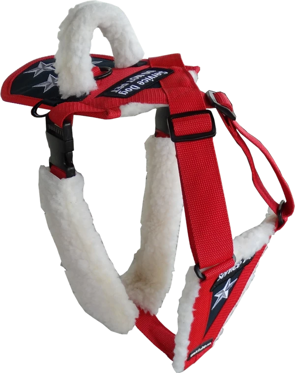 ActiveDogs red white and blue mobility dog harness