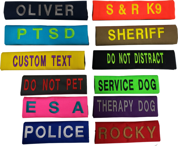 Custom Chest Strap Identification Cover