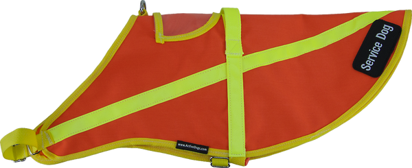 Safety Reflective Fleece Lined Vest w/ Handle & Patches