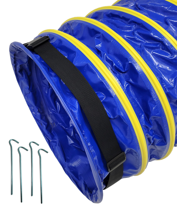 Agility Tunnel Belt Stake Down System