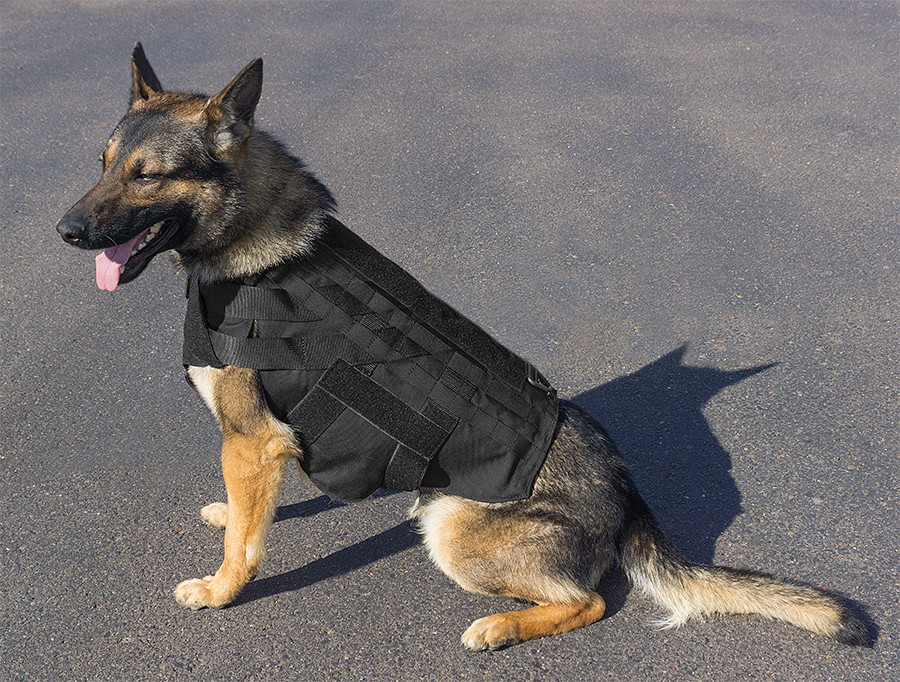 CaliberDog Ballistic Level IIIA Kevlar Working Dog Vest Active Dogs
