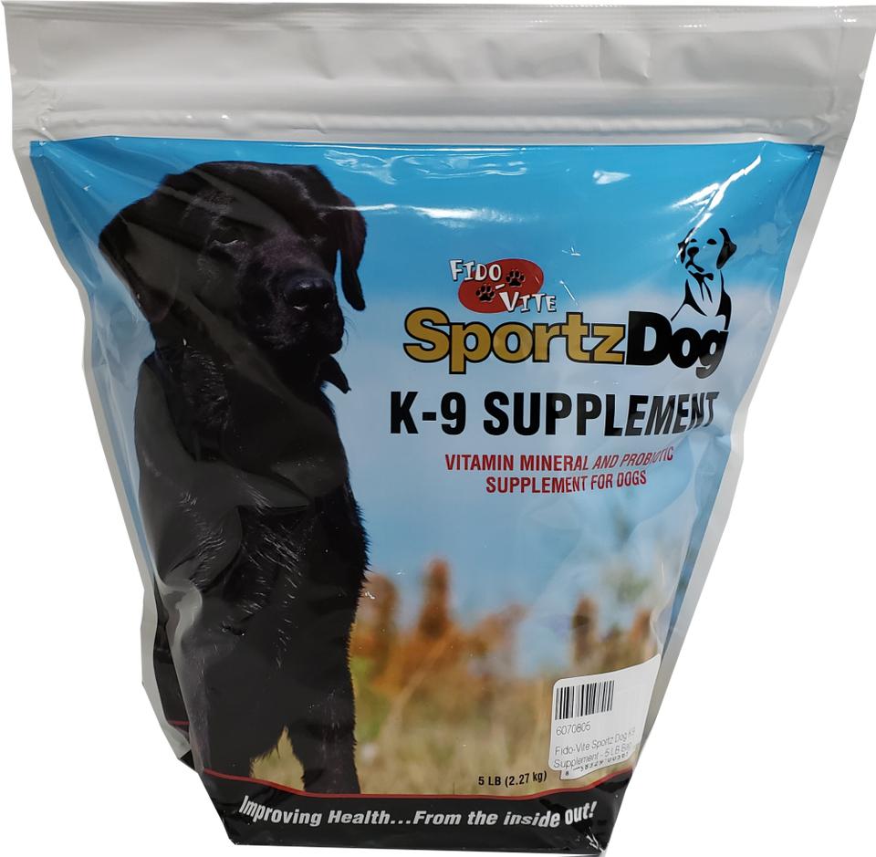 Fido Vite Sportz Dog K9 Supplements