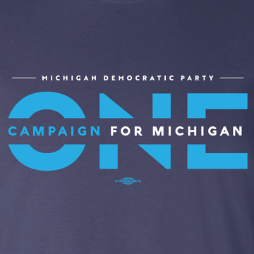 ONE Campaign for Michigan (Navy Tee)