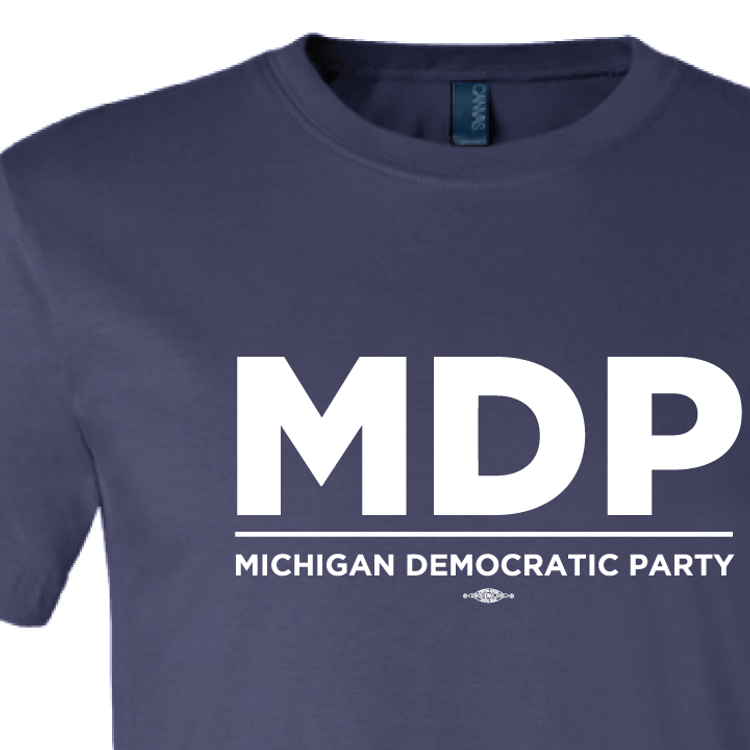 "MDP Official Logo" graphic (Navy Tee)