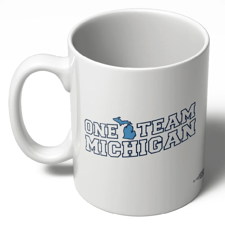 One Team Michigan (11oz. Coffee Mug)