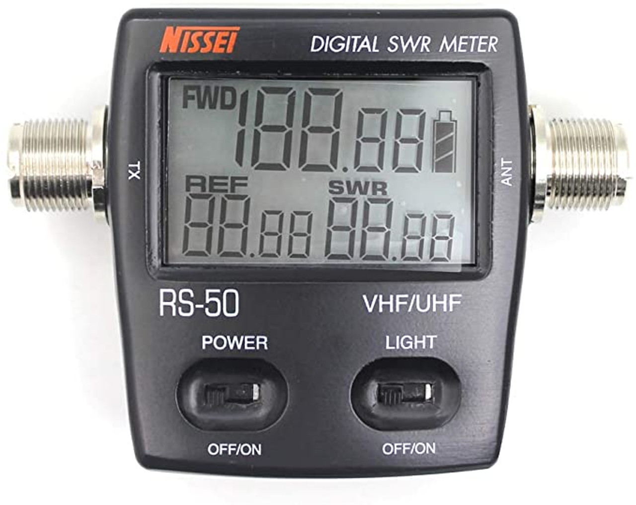RS-50 Digital SWR/Watt Meter VHF/UHF 125-525MHz 120W