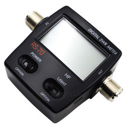 RS-70 Digital SWR/Watt Meter HF 1.6-60MHz 200W for HF Radio MFJ-845