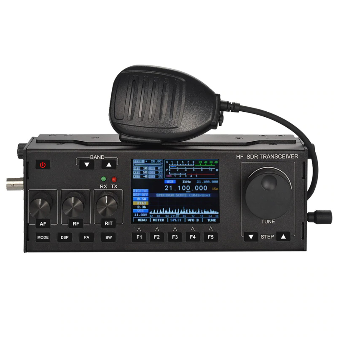 Recent RS-918 SSB HF SDR HAM Transceiver Transmit Power 10w, 0.5