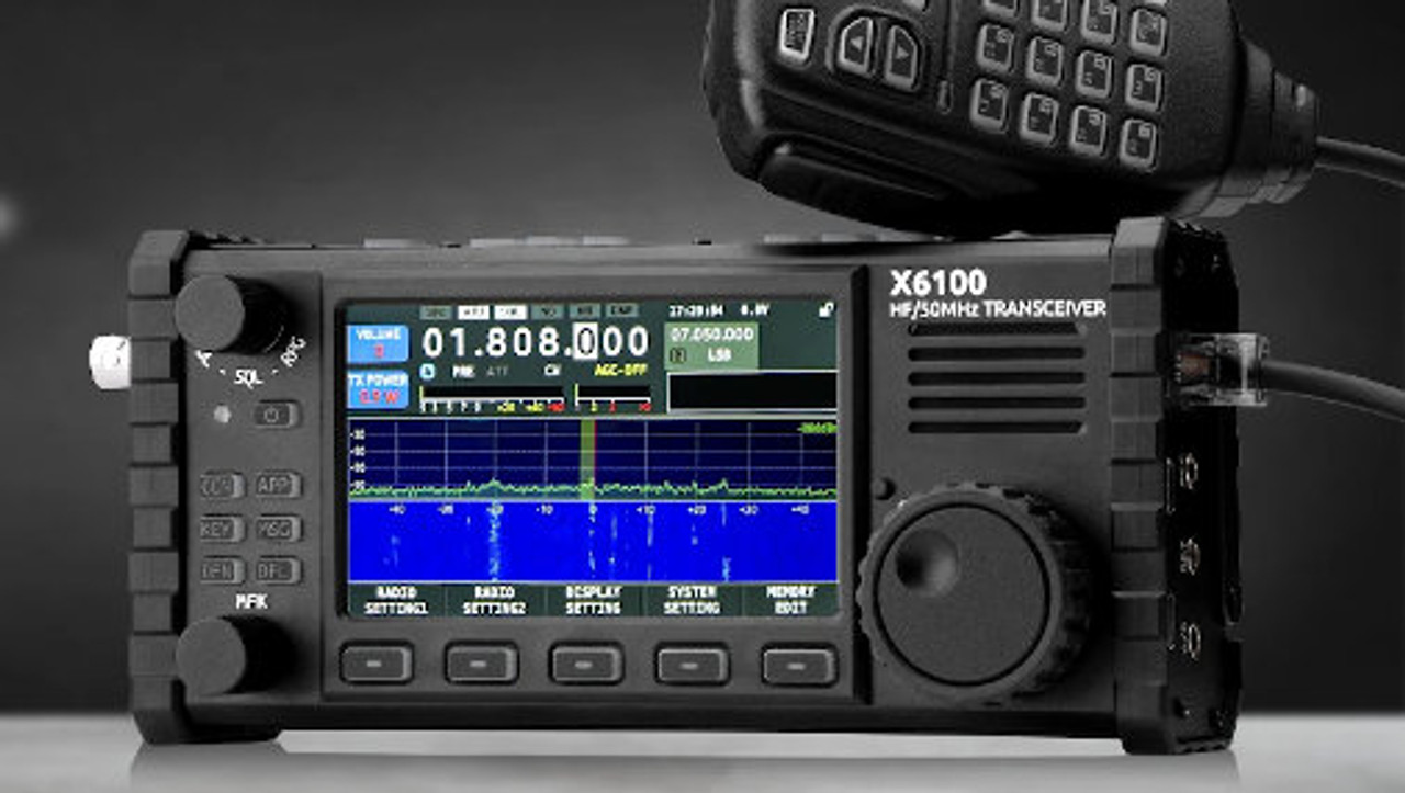 Xiegu X6100 HF/50MHz All-Mode Ultra Portable SDR Transceiver