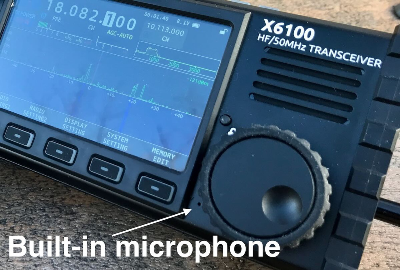 Xiegu X6100 HF/50MHz All-Mode Ultra Portable SDR Transceiver