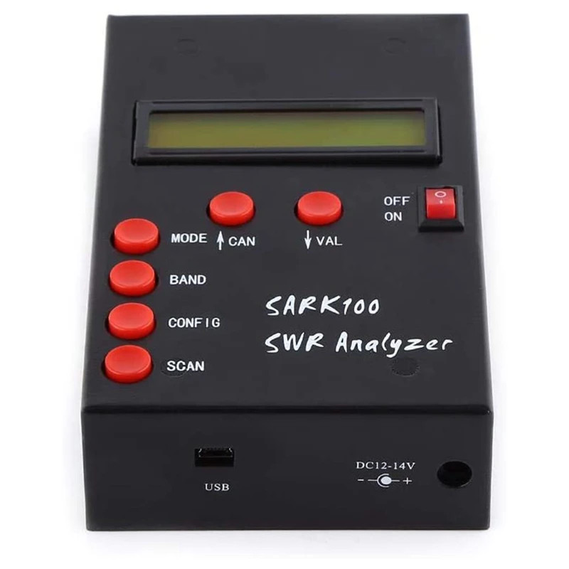 SARK100 Antenna Analyzer Meter 1-60MHz Shortwave SWR Antenna