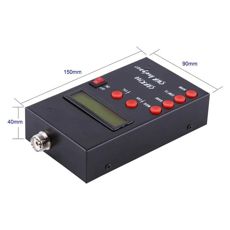 SARK100 Antenna Analyzer Meter 1-60MHz Shortwave SWR Antenna