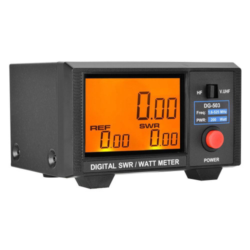 nissei dg-503 mfj-849 swr power meter designed for HF bands, VHF and UHF