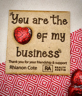 Heart of My Business Card & Chocolates