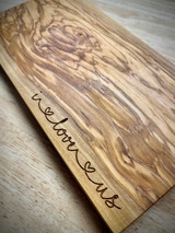 Parma Olivewood Cheese Board Set - 12x6
