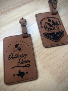 Rawhide Luggage Tag