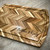 Herringbone - Acacia Carving Board 18x12