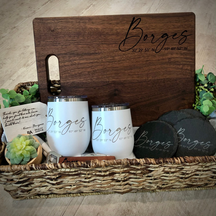 Walnut Board and Bar Set Package