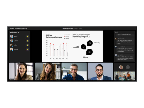 Samsung Qp105Dx-5K Digital Signage Display 105" Lcd 24 Hours/7 Days Operation 500 Nit