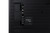 Samsung QM55B-T back panel with HDMI, USB, LAN, RS232, and cable management