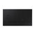 Samsung QM50C back panel with HDMI, USB, LAN, RS232, and cable management