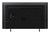 Samsung HG65U600FNF rear panel showing HDMI, USB, RF and RJ-45 ports