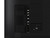 Samsung HG50CU708NF rear connectivity panel showing RF, RJ-45 and RJ-12 ports