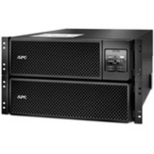 APC Smart-UPS On-Line, 10kVA/10kW, Rackmount 6U, 208V, 4x L6-20R+2x L6-30R NEMA outlets, Network Card+SmartSlot, Extended runtime, W/ rail kit - 6U Rack-mountable