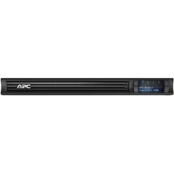 APC SMT1500RM1UC Smart-UPS, Line Interactive, 1500VA, Rackmount 1U, 120V APC Smart-UPS