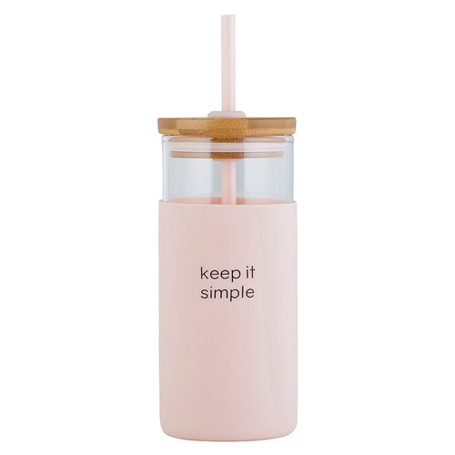 Keep It Simple - 18oz. Glass Tumbler