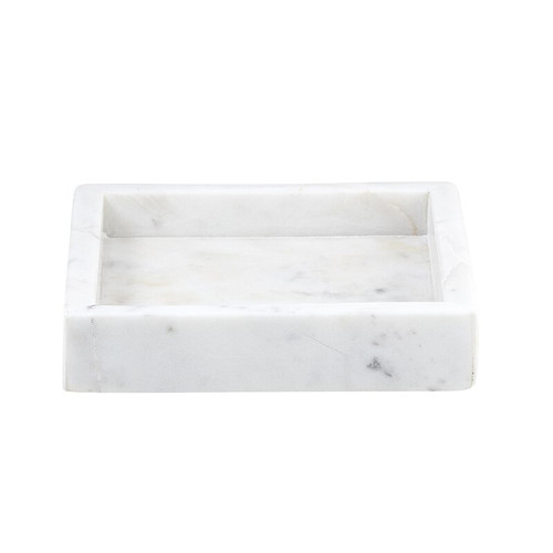 White Marble Square Tray