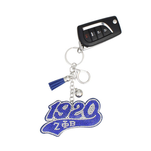 Zeta Phi Beta 1920 Keychain
