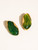 18K Gold Non-Tarnish Resin Drop Earrings
