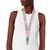 Alpha Kappa Alpha Sorority Paraphernalia Women's ID Badge Lanyard Clip.