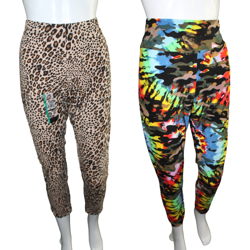 New With Tags No Boundaries Printed Leggings 2-Pack size XL