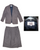 Vintage Wool Blend Skirt Suit size 18