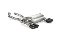 Akrapovic Slip-On Line (Titanium) + Carbon Tailpipe Set - M4 (F82, F83) 2014-2017 Akrapovic Slip-On Line (Titanium) + Carbon Tailpipe Set - M4 (F82, F83) 2014-2017