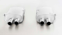 Remus Rear Silencer Left/Right with 4 tail pipes @ 84 mm angled, rolled edge, chromed - 3 Series E90/E92/E93 M3 309 kW S65B40A 2007- Remus Rear Silencer Left/Right with 4 tail pipes @ 84 mm angled, rolled edge, chromed - 3 Series E90/E92/E93 M3 309 kW S65B40A 2007-