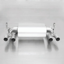 Remus Resonated Cat back System Left/Right with Integrated valves using the OE valve control system with 4 tail pipes @ 98 mm straight, carbon insert - 3 Series F80 LCI M3 331 kW S55B30A 2015- Remus Resonated Cat back System Left/Right with Integrated valves using the OE valve control system with 4 tail pipes @ 98 mm straight, carbon insert - 3 Series F80 LCI M3 331 kW S55B30A 2015-