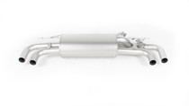 Remus Non-Resonated Cat back System Left/Right with Integrated valves using the OE valve control system with 4 tail pipes @ 102 mm angled, rolled edge, chromed - 5 Series G30/G31 M550i xDrive 340 kW N63B44C 2017- Remus Non-Resonated Cat back System Left/Right with Integrated valves using the OE valve control system with 4 tail pipes @ 102 mm angled, rolled edge, chromed - 5 Series G30/G31 M550i xDrive 340 kW N63B44C 2017-