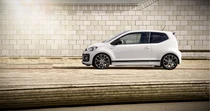 VW Up! GTI lowered on Racingline sport springs