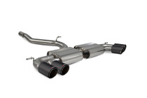 Scorpion non-resonated cat-back exhaust for VW Golf MK7 R