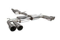 Scorpion resonated cat/GPF-back exhaust for Audi S3 8V Saloon
