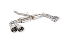 Scorpion non-resonated cat/GPF-back exhaust for Audi S3 8Y Sportback
