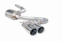 Scorpion resonated cat-back exhaust for Volkswagen Golf Mk7.5 1.5 TSI GTD style