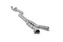 Scorpion single mid pipe for BMW X3 M and X4 M LCI