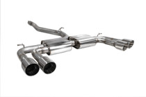 Scorpion non-resonated cat/GPF-back exhaust for Audi S3 8V Saloon