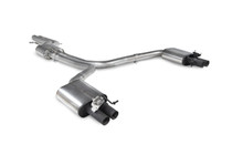 Scorpion Resonated Half System with Valves for Audi RS6 C7 Avant