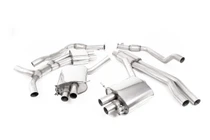Milltek resonated cat-back exhaust for Audi RS5 B9.5 Sportback