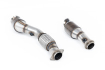 Milltek downpipe with hi-flow sports cat for BMW M2, M3 and M4 (S58)